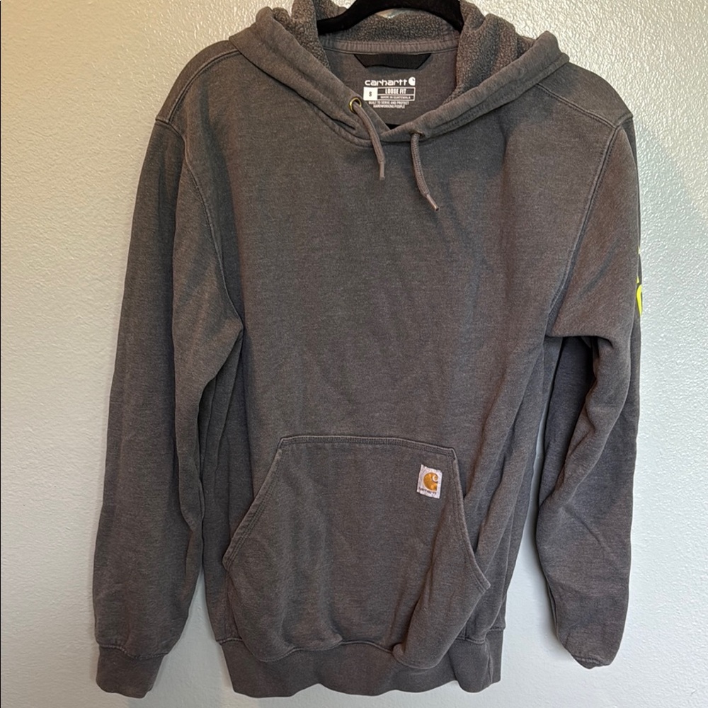 Carhartt small loose fit Men's Gray Hoodie